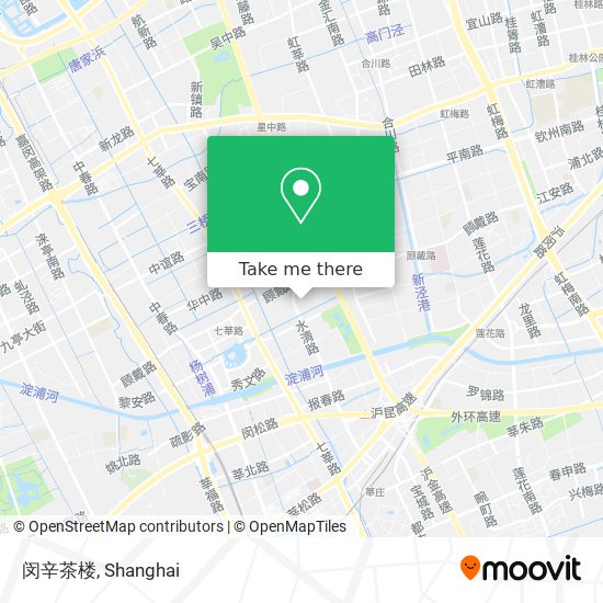 闵辛茶楼 map