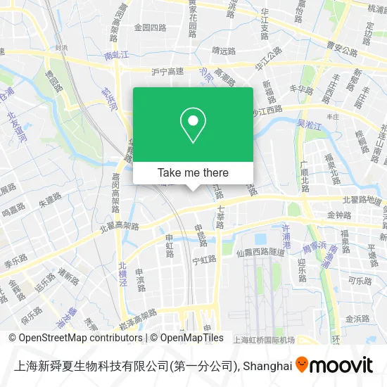 上海新舜夏生物科技有限公司(第一分公司) map