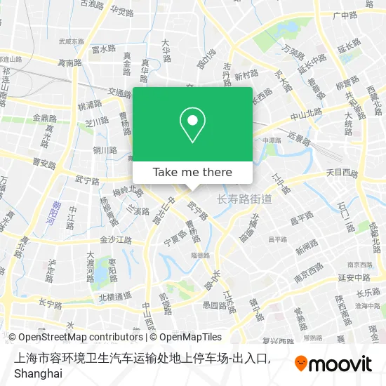上海市容环境卫生汽车运输处地上停车场-出入口 map