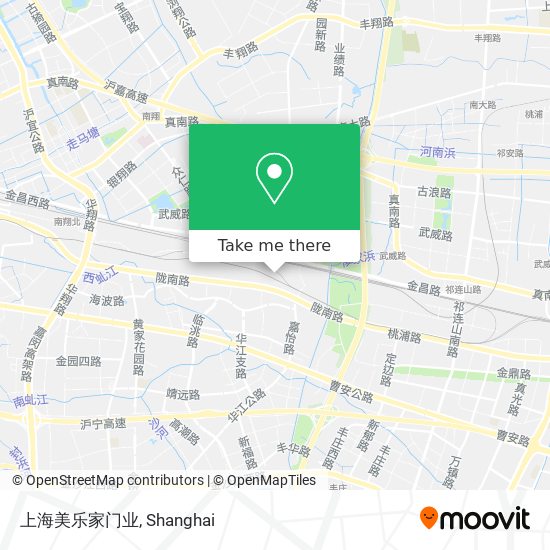 上海美乐家门业 map