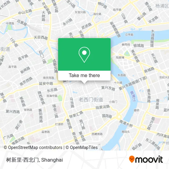 树新里-西北门 map