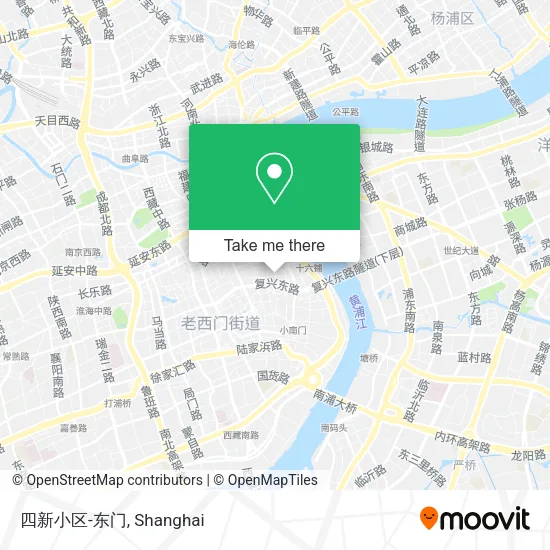 四新小区-东门 map