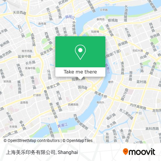 上海美乐印务有限公司 map