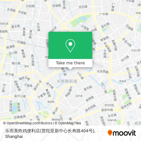 乐而美炸鸡便利店(普陀亚新中心长寿路404号) map