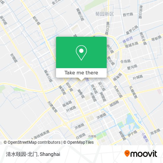 清水颐园-北门 map