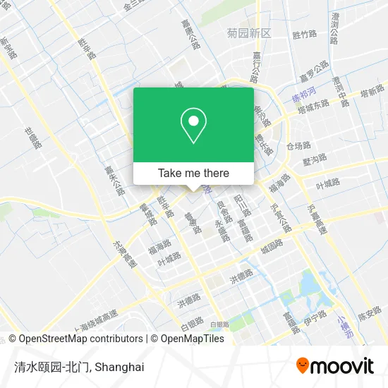 清水颐园-北门 map