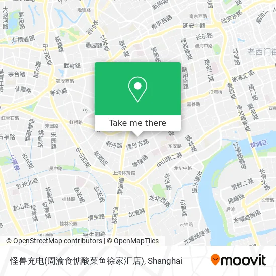 怪兽充电(周渝食惦酸菜鱼徐家汇店) map