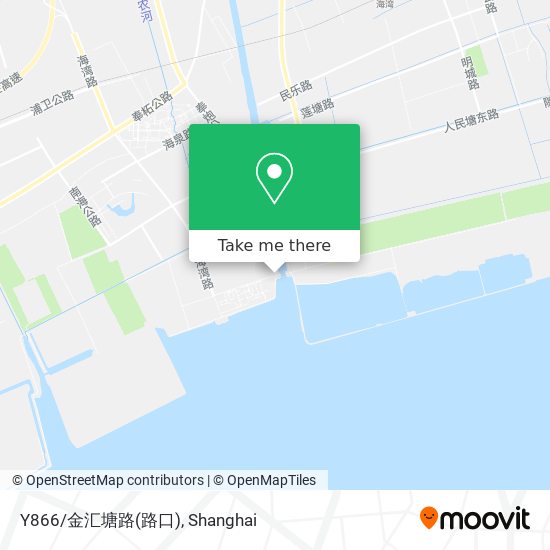 Y866/金汇塘路(路口) map