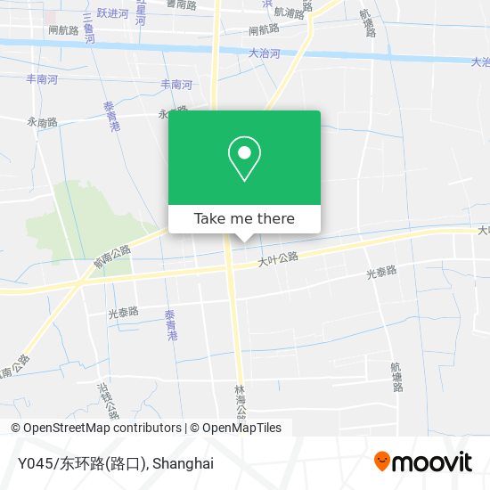 Y045/东环路(路口) map