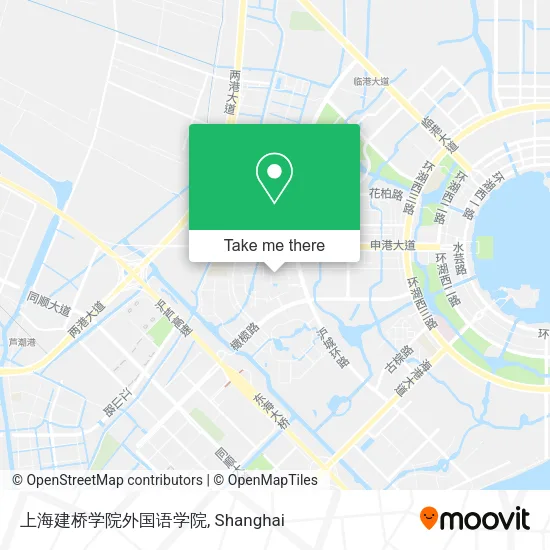 上海建桥学院外国语学院 map