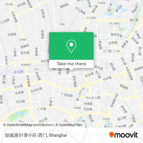 韶嘉路51弄小区-西门 map