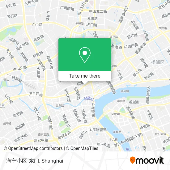 海宁小区-东门 map