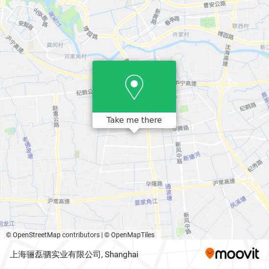 上海骊磊驷实业有限公司 map