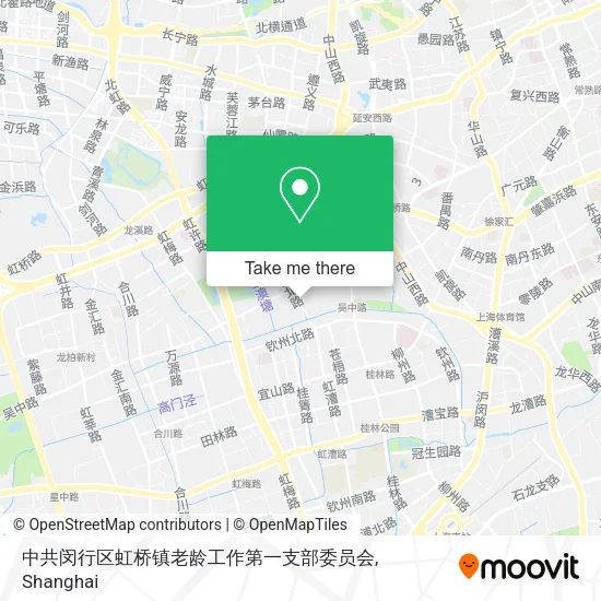 中共闵行区虹桥镇老龄工作第一支部委员会 map