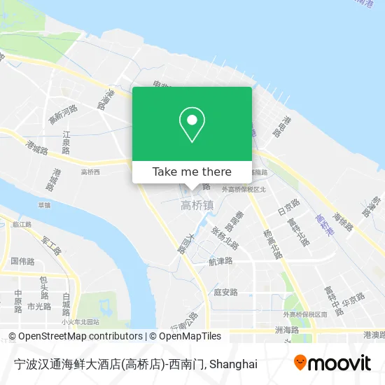 宁波汉通海鲜大酒店(高桥店)-西南门 map