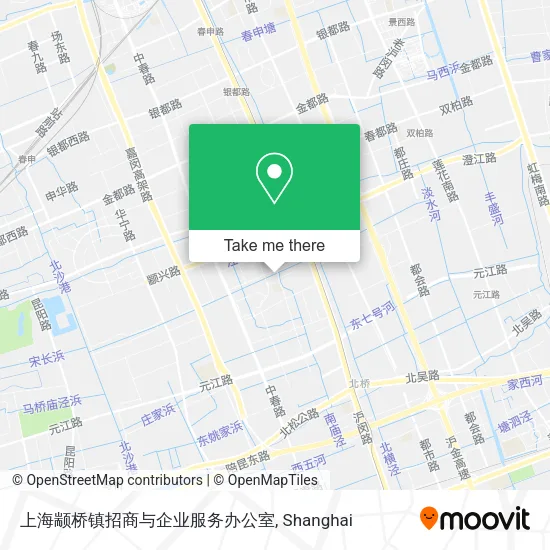 上海颛桥镇招商与企业服务办公室 map