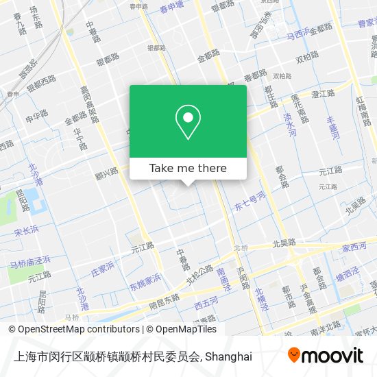 上海市闵行区颛桥镇颛桥村民委员会 map
