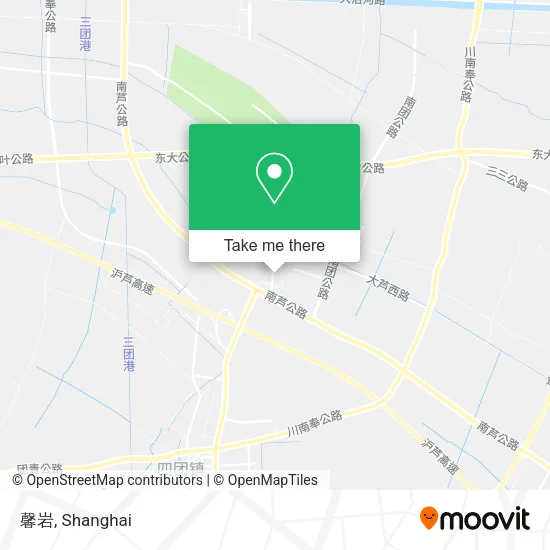 馨岩 map