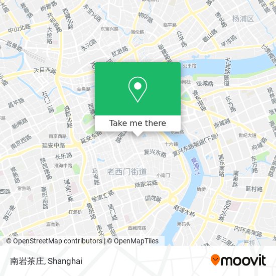 南岩茶庄 map