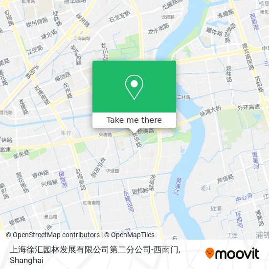 上海徐汇园林发展有限公司第二分公司-西南门 map