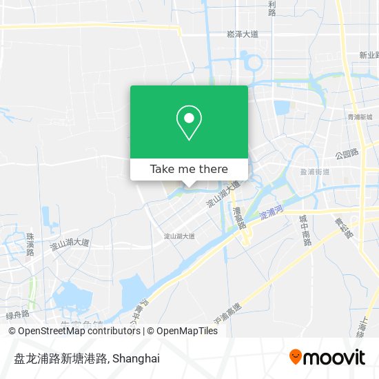 盘龙浦路新塘港路 map