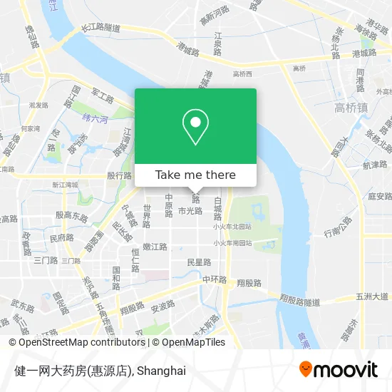 健一网大药房(惠源店) map