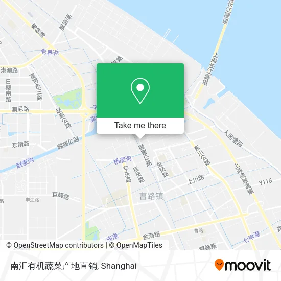 南汇有机蔬菜产地直销 map