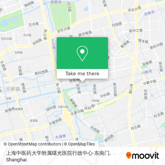 上海中医药大学附属曙光医院行政中心-东南门 map