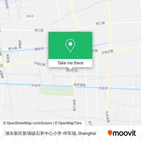 浦东新区新场镇石笋中心小学-停车场 map