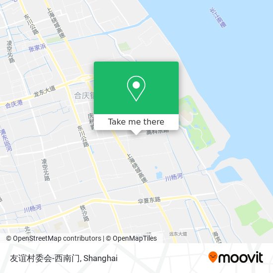 友谊村委会-西南门 map