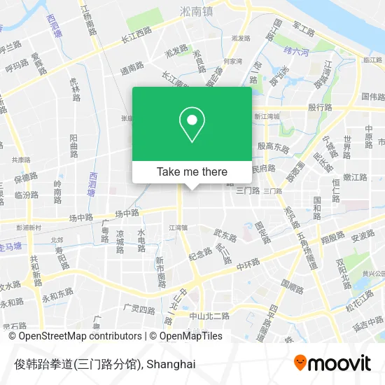 俊韩跆拳道(三门路分馆) map