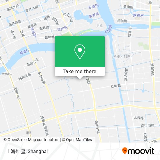 上海坤玺 map