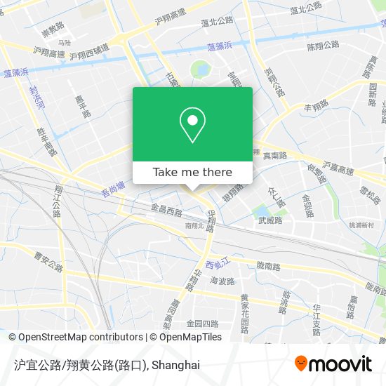 沪宜公路/翔黄公路(路口) map