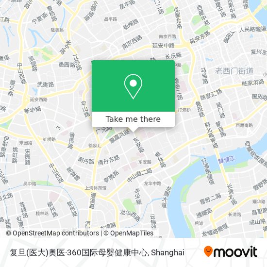 复旦(医大)奥医·360国际母婴健康中心 map