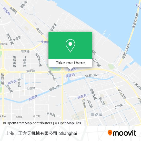 上海上工方天机械有限公司 map
