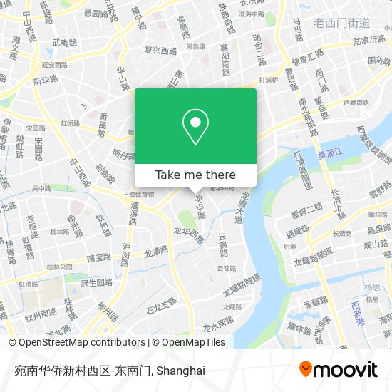 宛南华侨新村西区-东南门 map