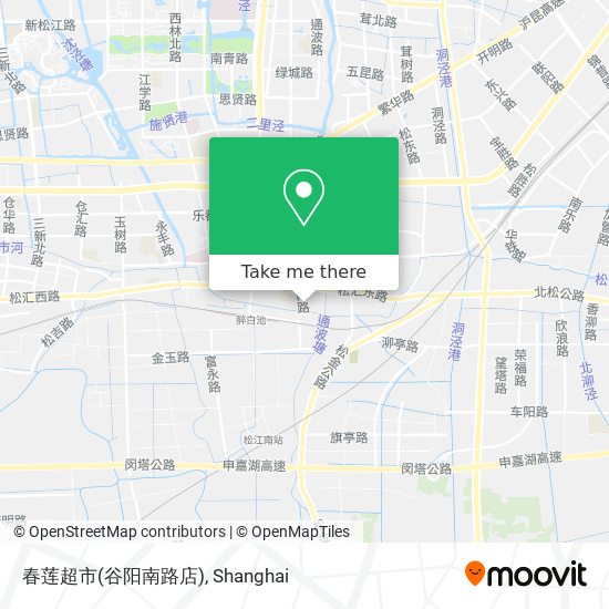 春莲超市(谷阳南路店) map