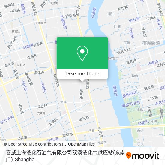 喜威上海液化石油气有限公司双溪液化气供应站(东南门) map