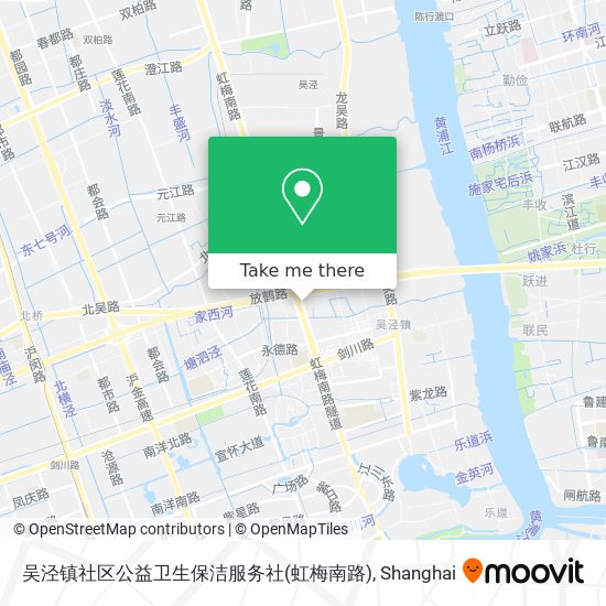 吴泾镇社区公益卫生保洁服务社(虹梅南路) map
