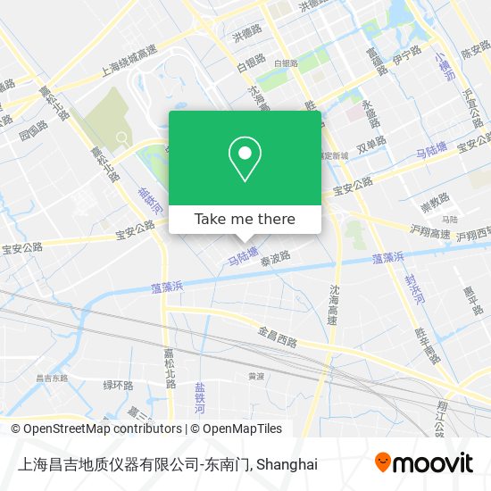 上海昌吉地质仪器有限公司-东南门 map