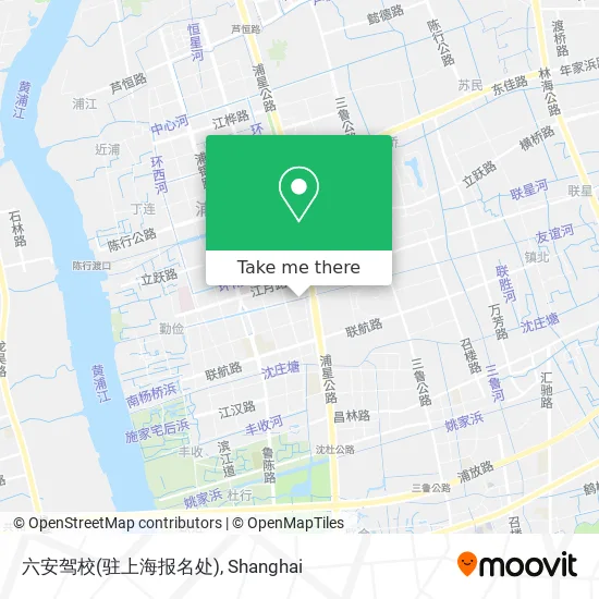 六安驾校(驻上海报名处) map