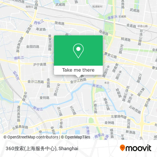 360搜索(上海服务中心) map