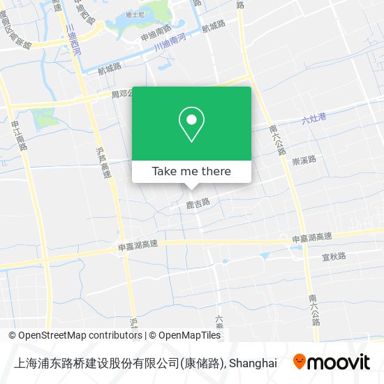 上海浦东路桥建设股份有限公司(康储路) map