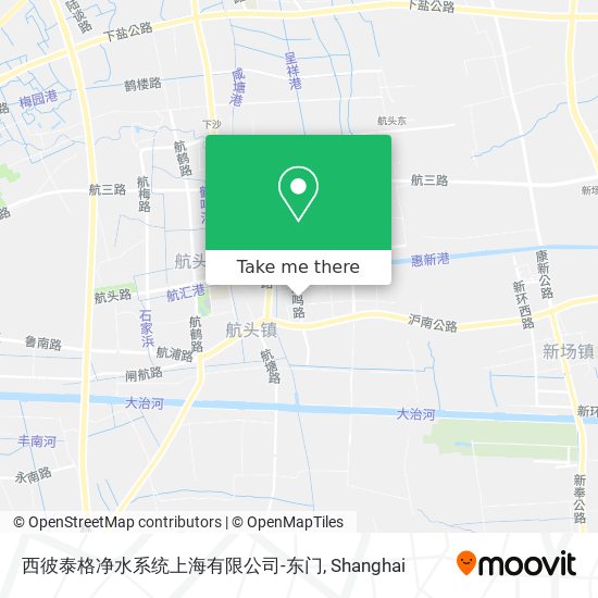 西彼泰格净水系统上海有限公司-东门 map