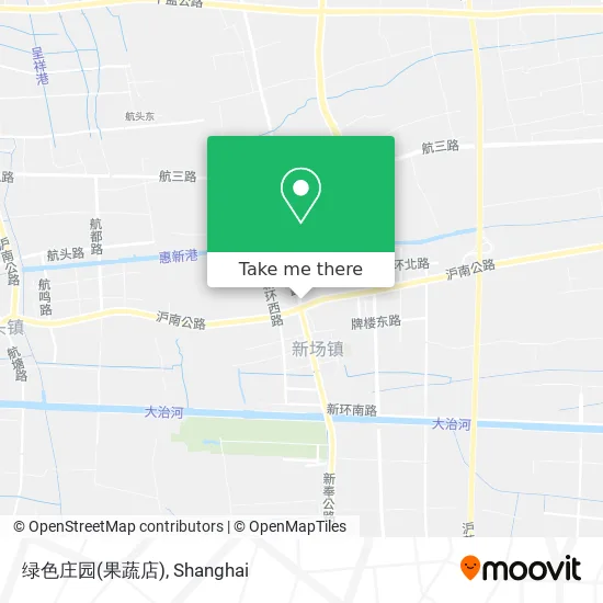 绿色庄园(果蔬店) map