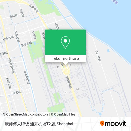 康师傅大牌饭 浦东机场T2店 map