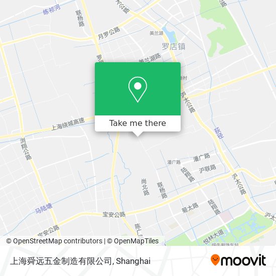 上海舜远五金制造有限公司 map