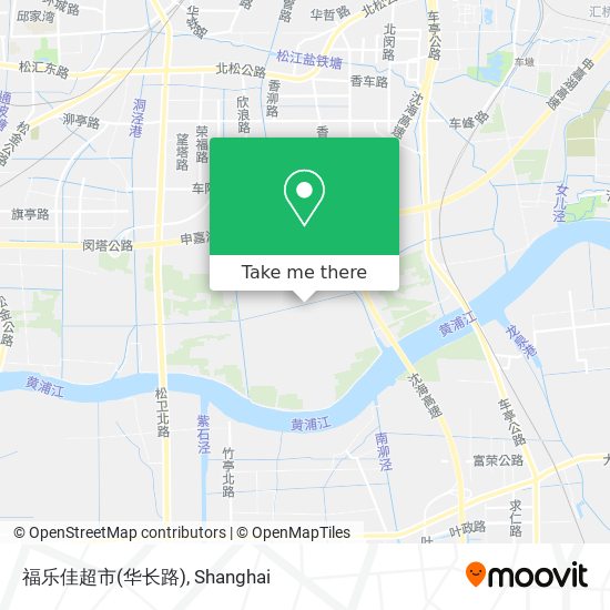 福乐佳超市(华长路) map
