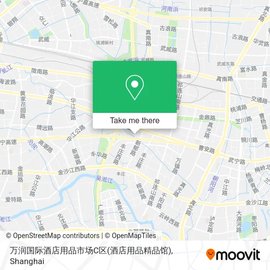 万润国际酒店用品市场C区(酒店用品精品馆) map