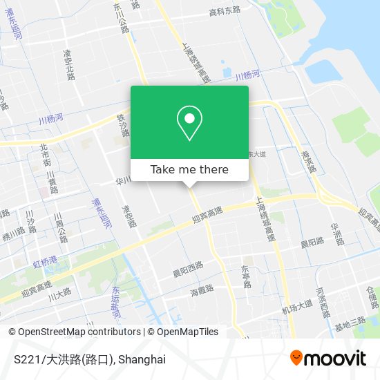 S221/大洪路(路口) map